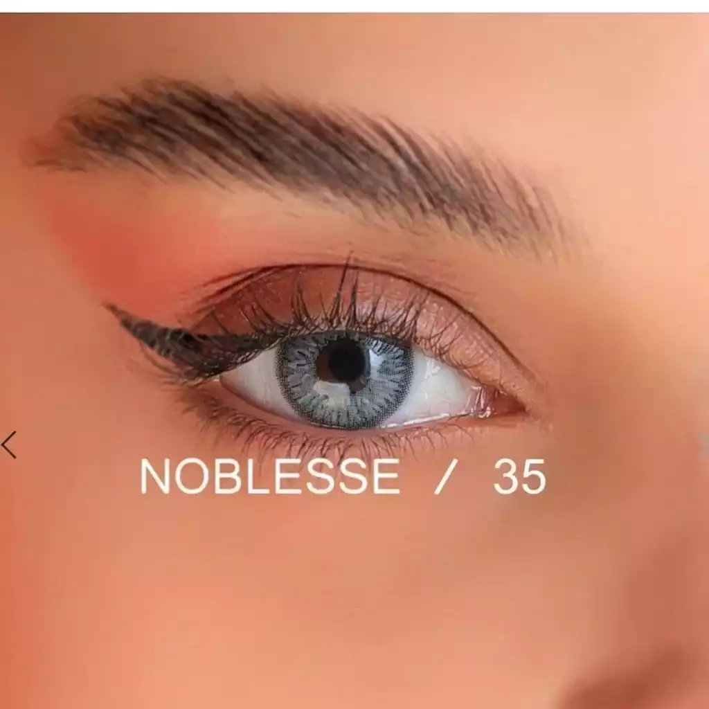 لنز رنگی چشم NOBLESSE نابلس شماره  35 ساخت کره (6 ماه ماندگاری)