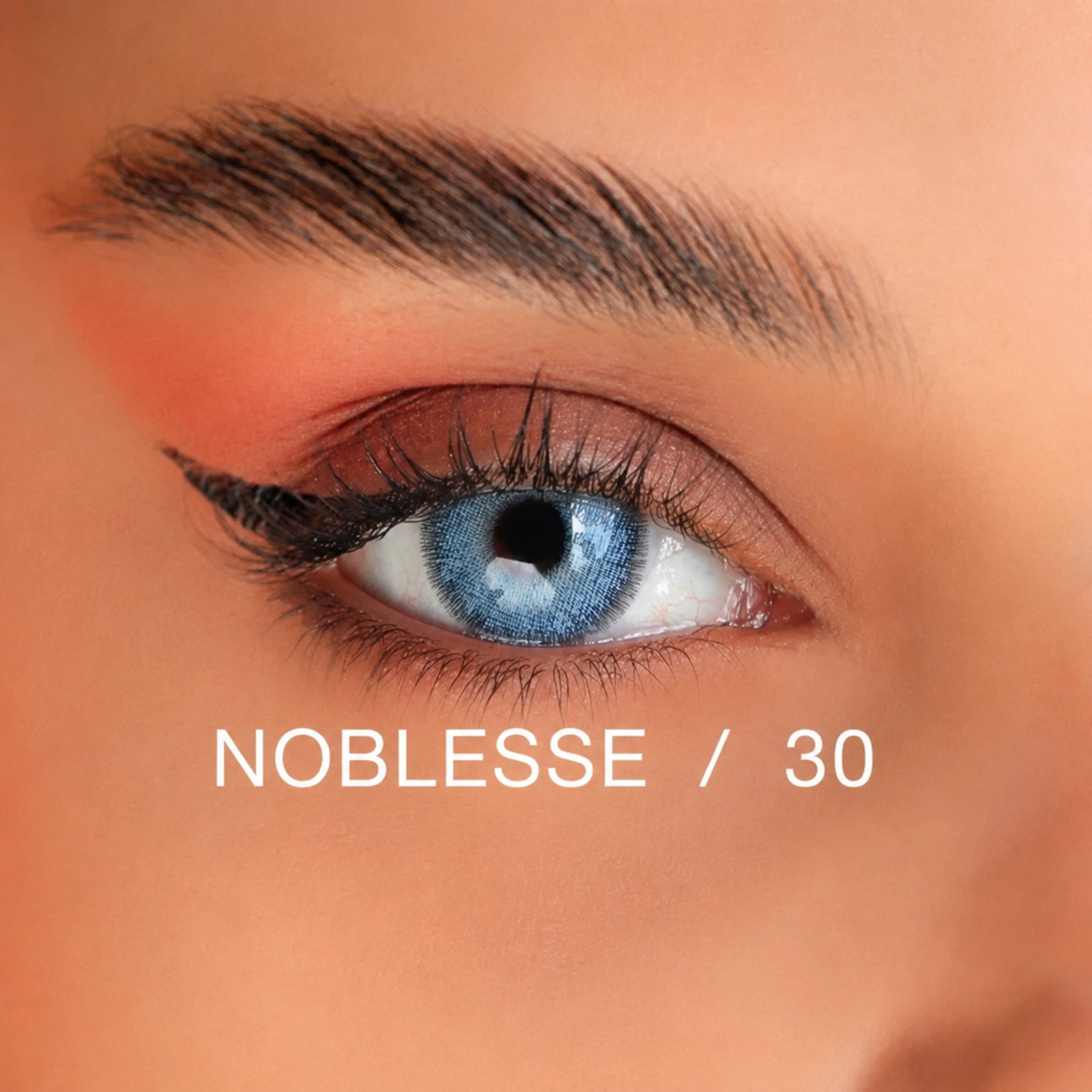 لنز رنگی چشم NOBLESSE نابلس شماره  30 ساخت کره (6 ماه ماندگاری)
