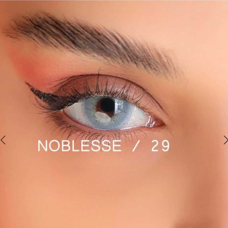 لنز رنگی چشم NOBLESSE نابلس شماره  29 ساخت کره (6 ماه ماندگاری)