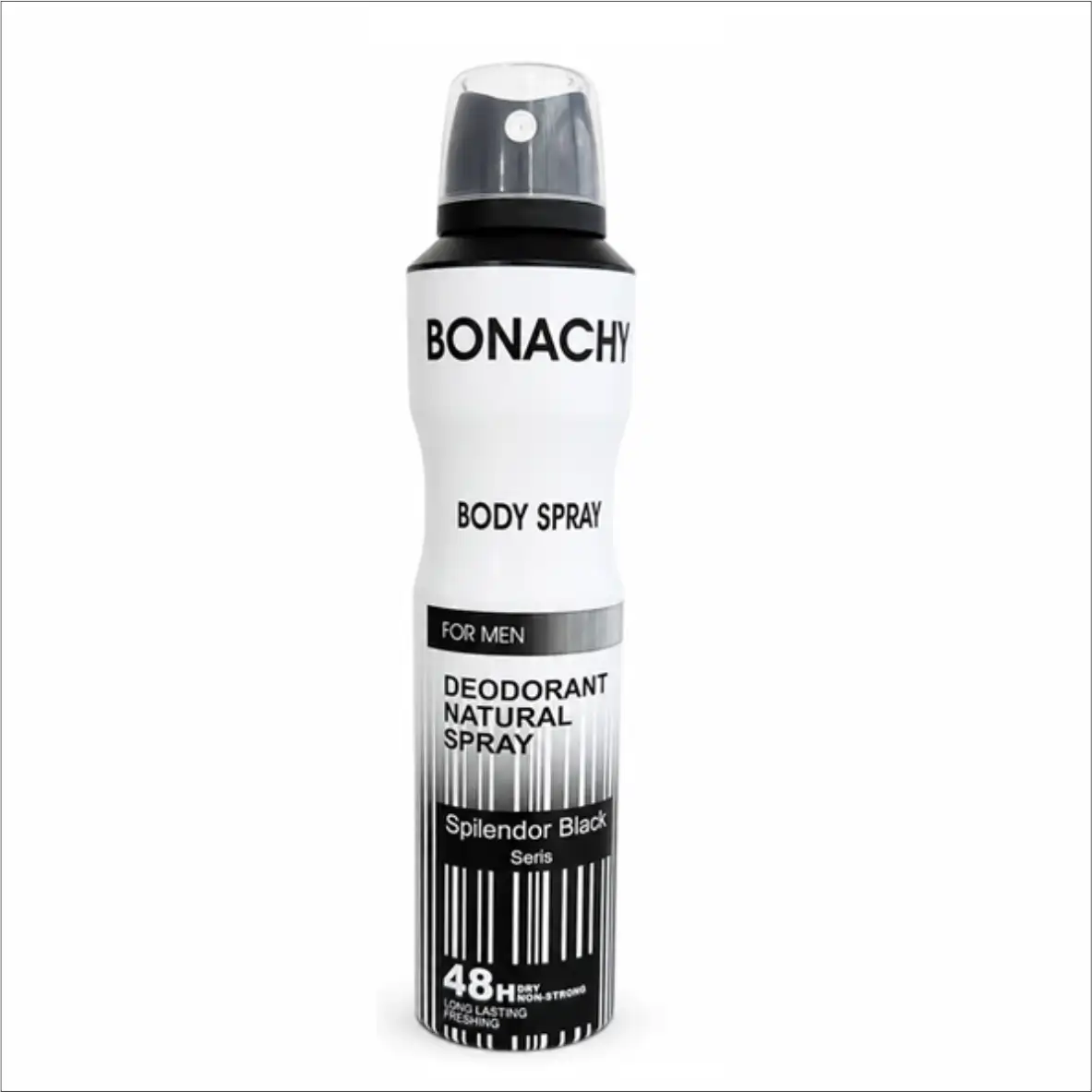 اسپری بدن مردانه Bonachy مدل Spilendor Black حجم 250 میل