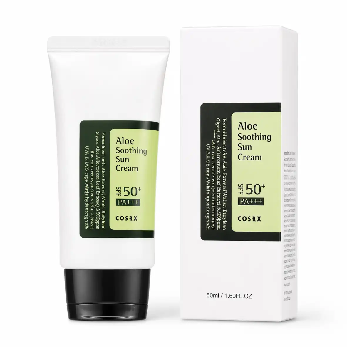 ضد آفتاب کوزارکس آلوئه ورا با SPF50 حجم ۵۰ میل