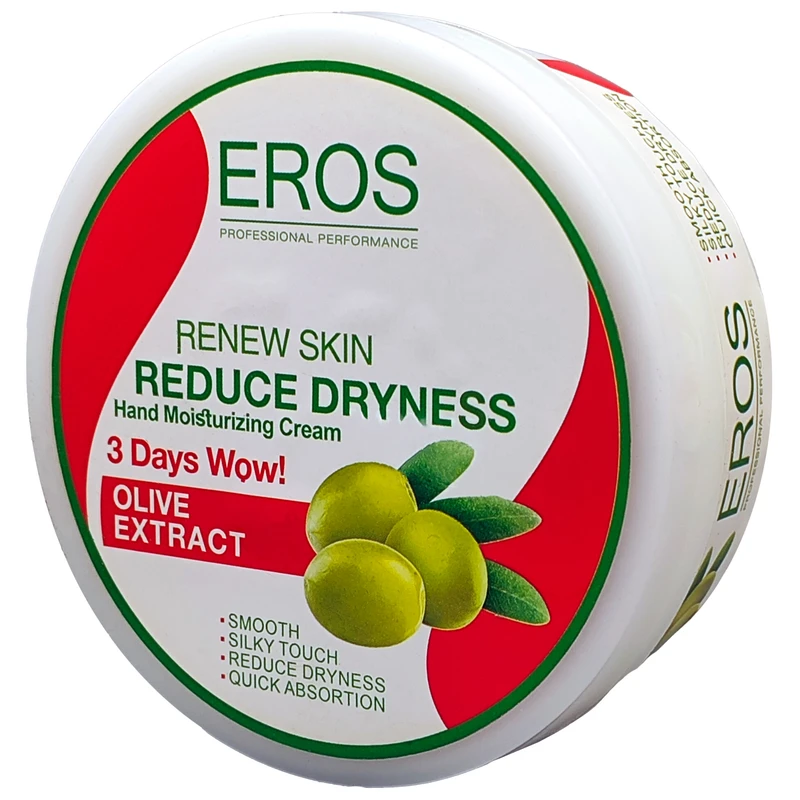 کرم نرم‌کننده دست و صورت ایروس مدل Reduce Dryness مناسب برای انواع پوست حجم 200 میلی‌لیتر